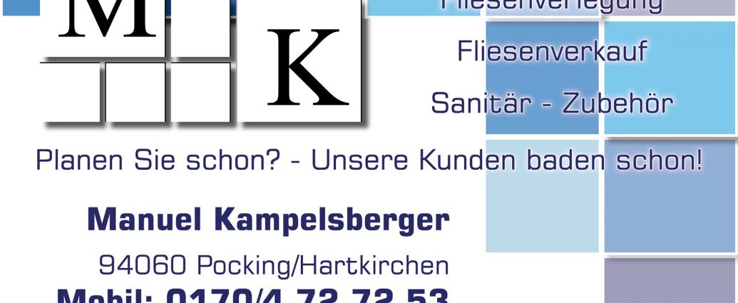 Manuel Kampelsberger Badsanierung